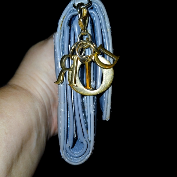 AUTHENTIC DIOR BLUE SMALL WALLET ๐ - Picture 3 of 10